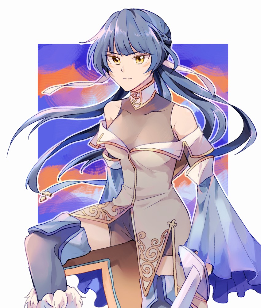 athena (fire emblem and 2 more) drawn by sushitarou