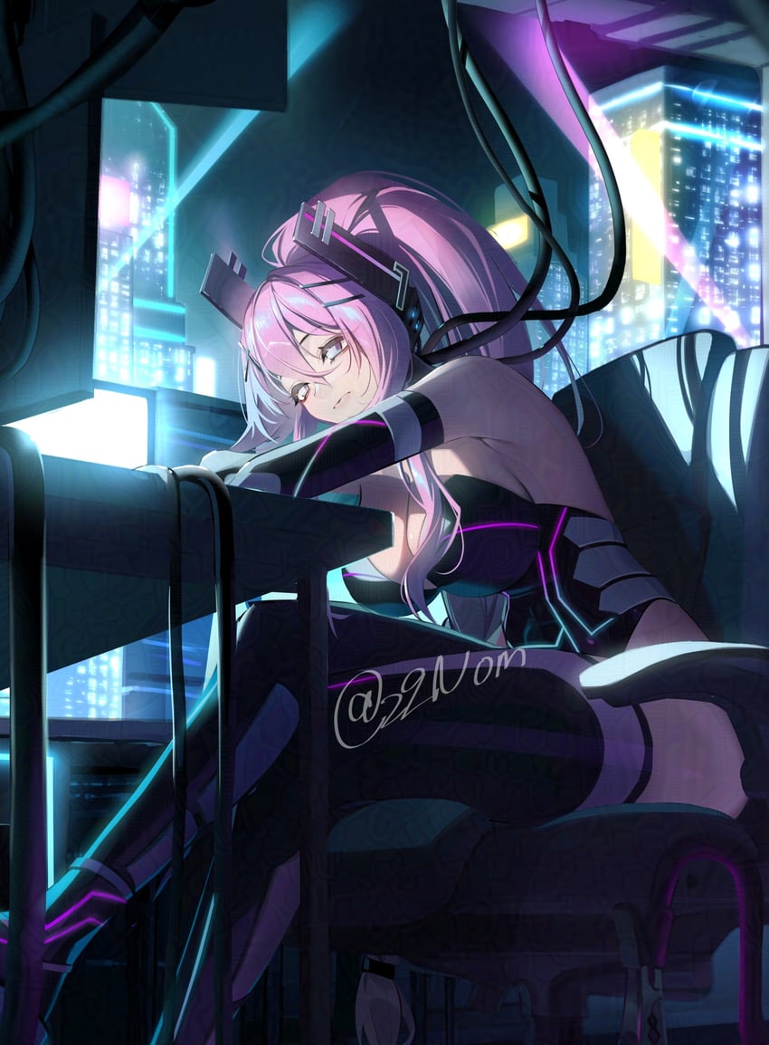 laele darling (indie virtual youtuber) drawn by nomu_(29_nom)