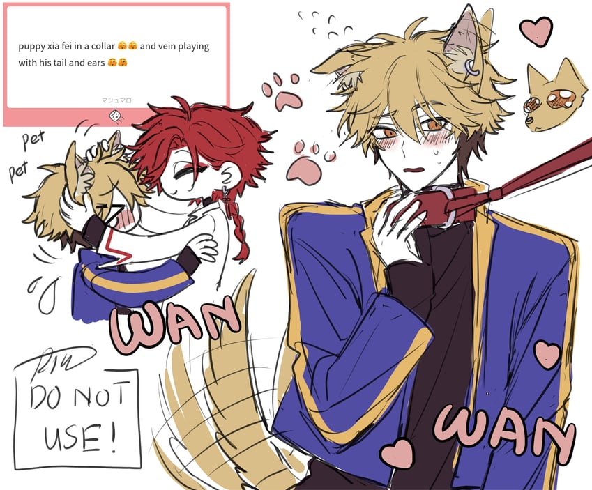 xia fei and xiao weiying (shiguang dailiren and 1 more) drawn by lin_xo0ox