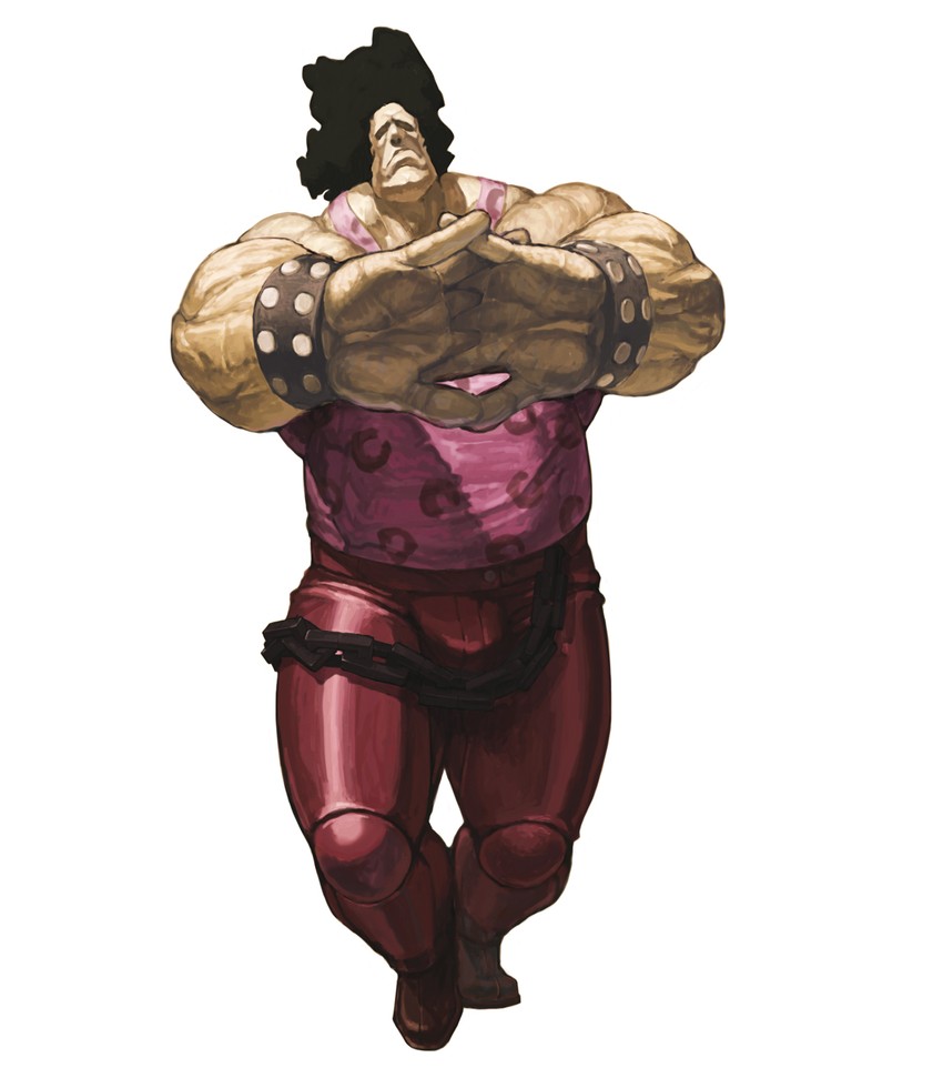 hugo andore (street fighter and 1 more) drawn by nona