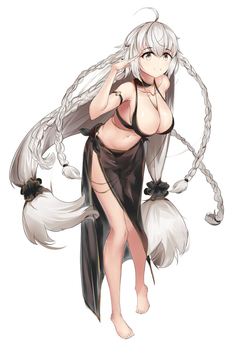 jeanne d'arc alter (fate and 1 more) drawn by xiaozuo_cang
