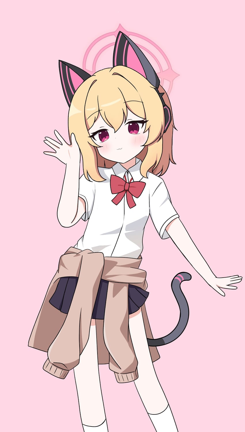 momoi (blue archive and 1 more) drawn by iisa111111