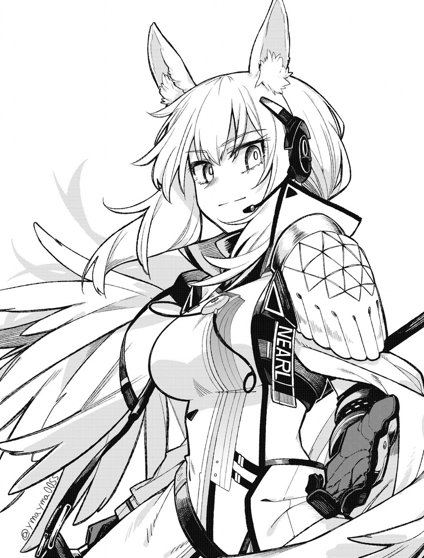 nearl and nearl the radiant knight (arknights) drawn by yom_(ymayma00ss)