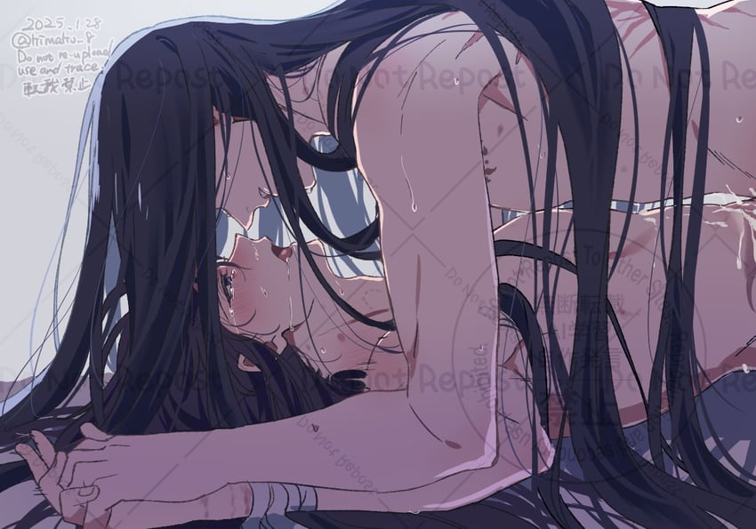 wei wuxian and lan wangji (modao zushi) drawn by kimako_(kimako_8)