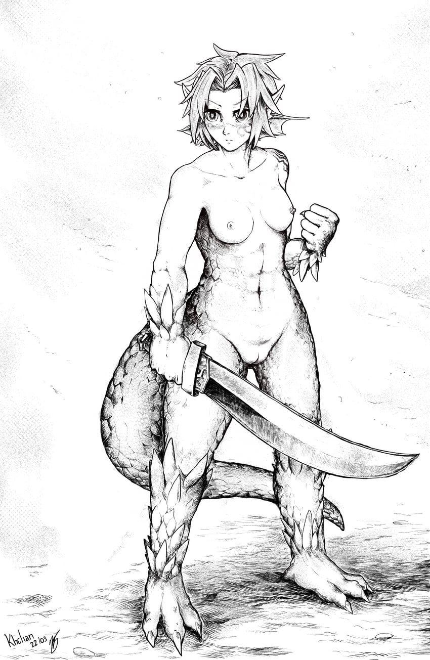granberia (mon-musu quest!) drawn by khelian