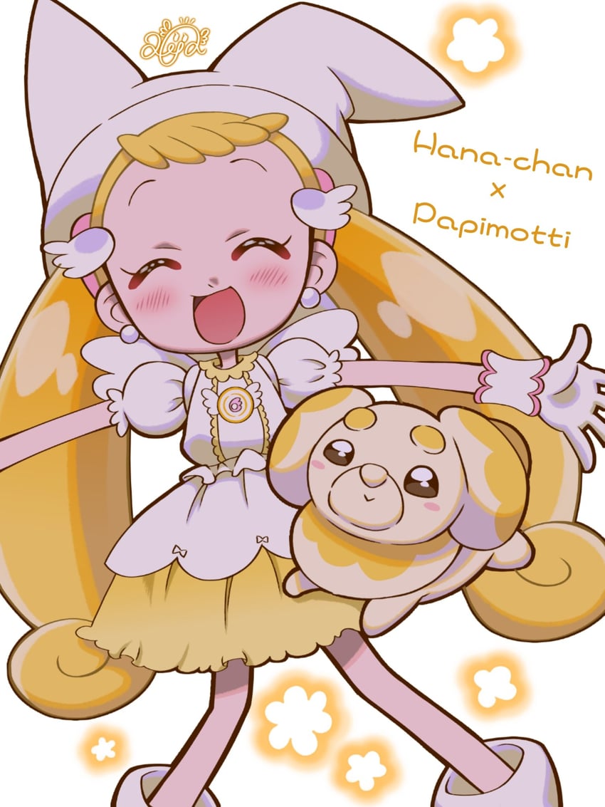 fidough and makihatayama hana (pokemon and 1 more) drawn by momonoki_mone