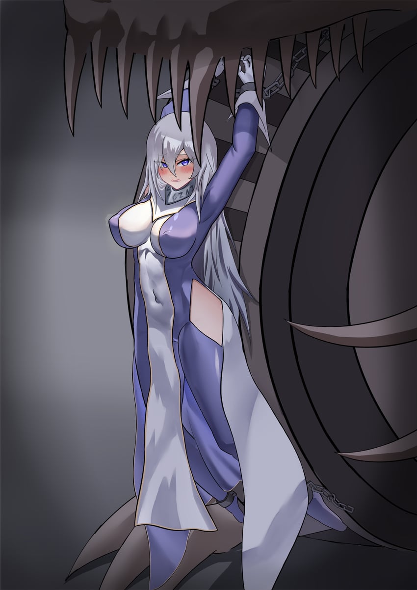 silent magician and nightmare wheel (yu-gi-oh!) drawn by user_wcky5775
