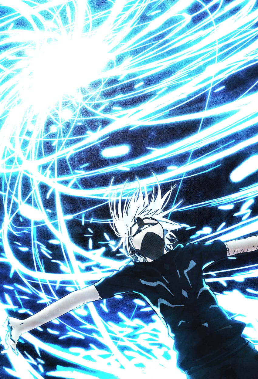 accelerator (toaru majutsu no index and 1 more) drawn by gazing_eye and haimura_kiyotaka