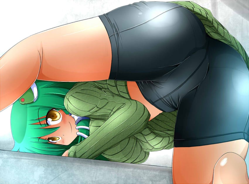 kochiya sanae (touhou) drawn by honehone