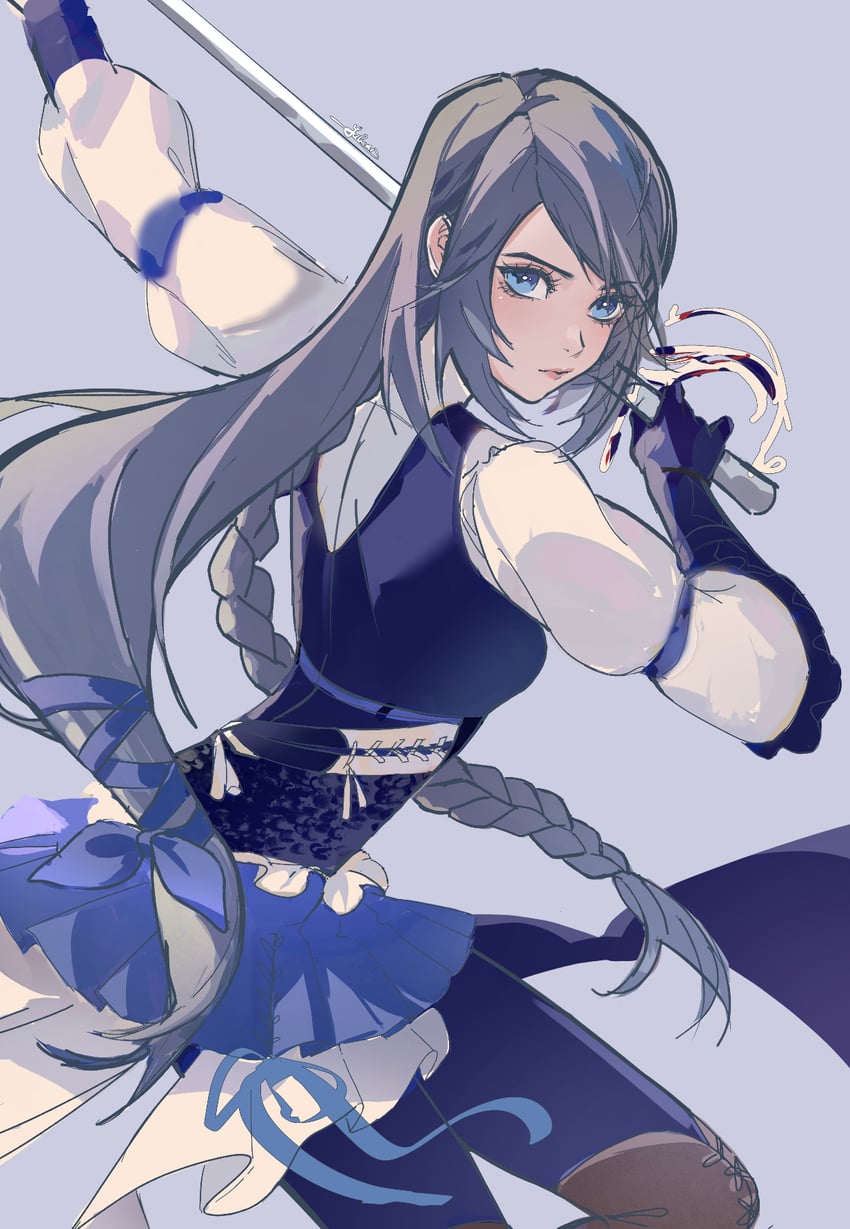 jill warrick (final fantasy and 1 more) drawn by yubuki_i
