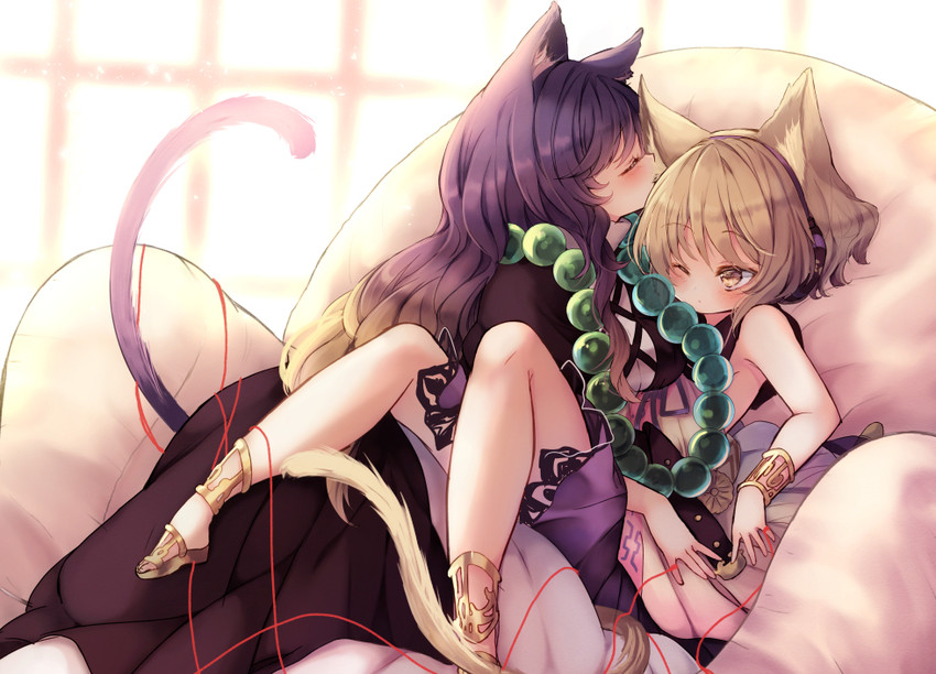 hijiri byakuren and toyosatomimi no miko (touhou) drawn by piyokichi
