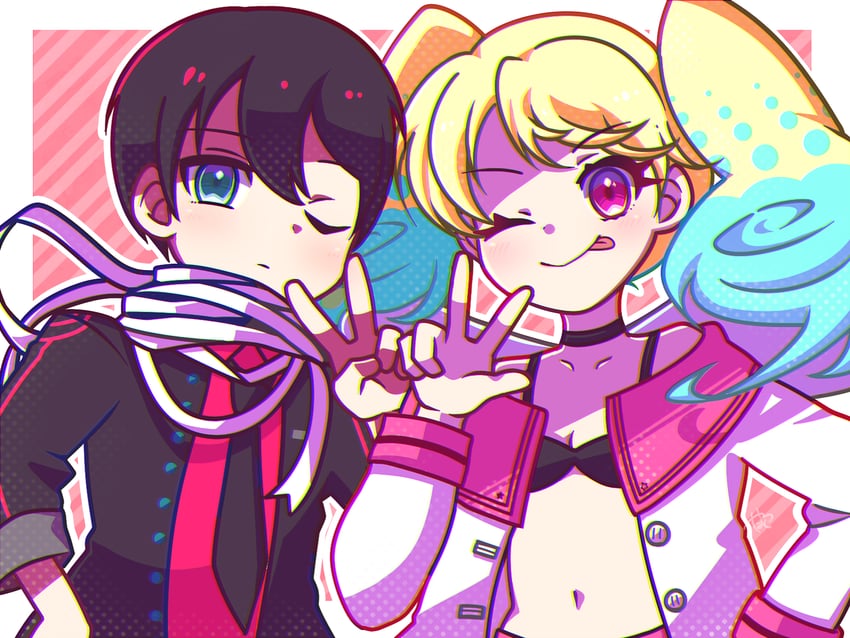 you and meguru (bemani and 1 more) drawn by yatsuhashi_(partyanthem)
