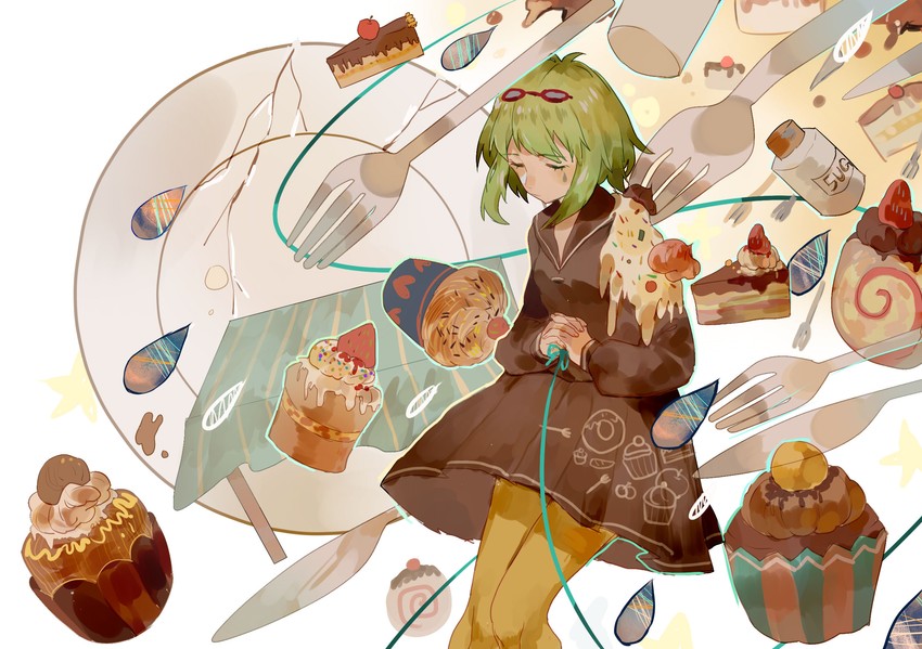gumi (vocaloid and 1 more) drawn by lobelia_(saclia)