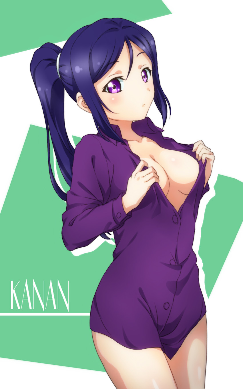 matsuura kanan (love live! and 1 more) drawn by surfing_orange