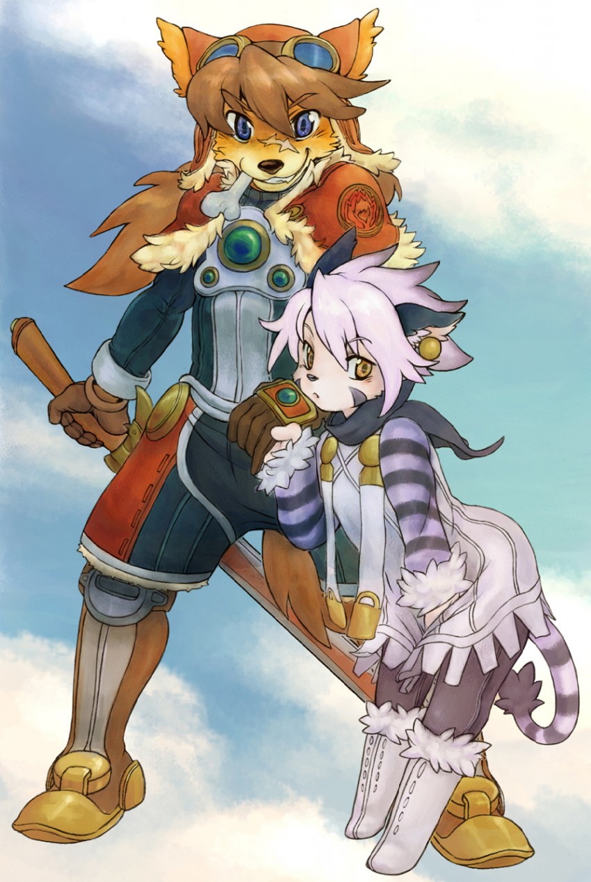 red savarin and elh melizee (little tail bronx and 1 more) drawn by 2gito8gi
