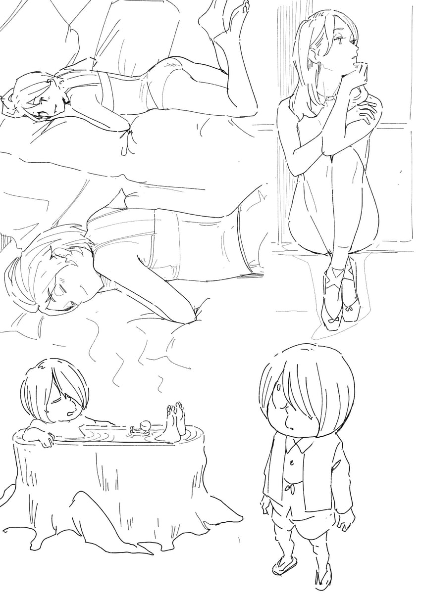 kitarou (original and 1 more) drawn by norakura_(nr_kura)