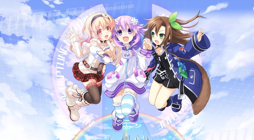 neptune, if, and compa (neptune and 1 more) drawn by tsunako