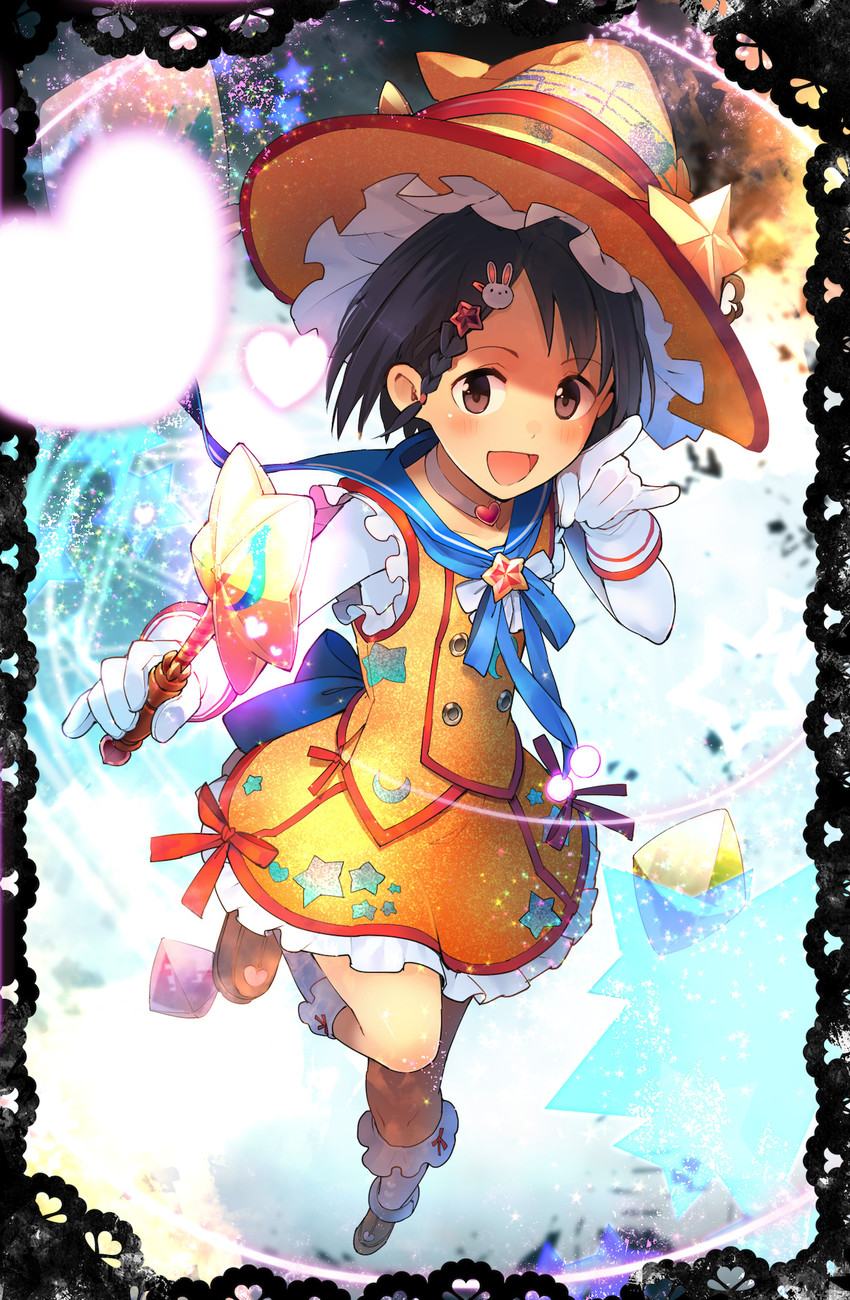 sasaki chie (idolmaster and 1 more) drawn by teiryoku_lolita