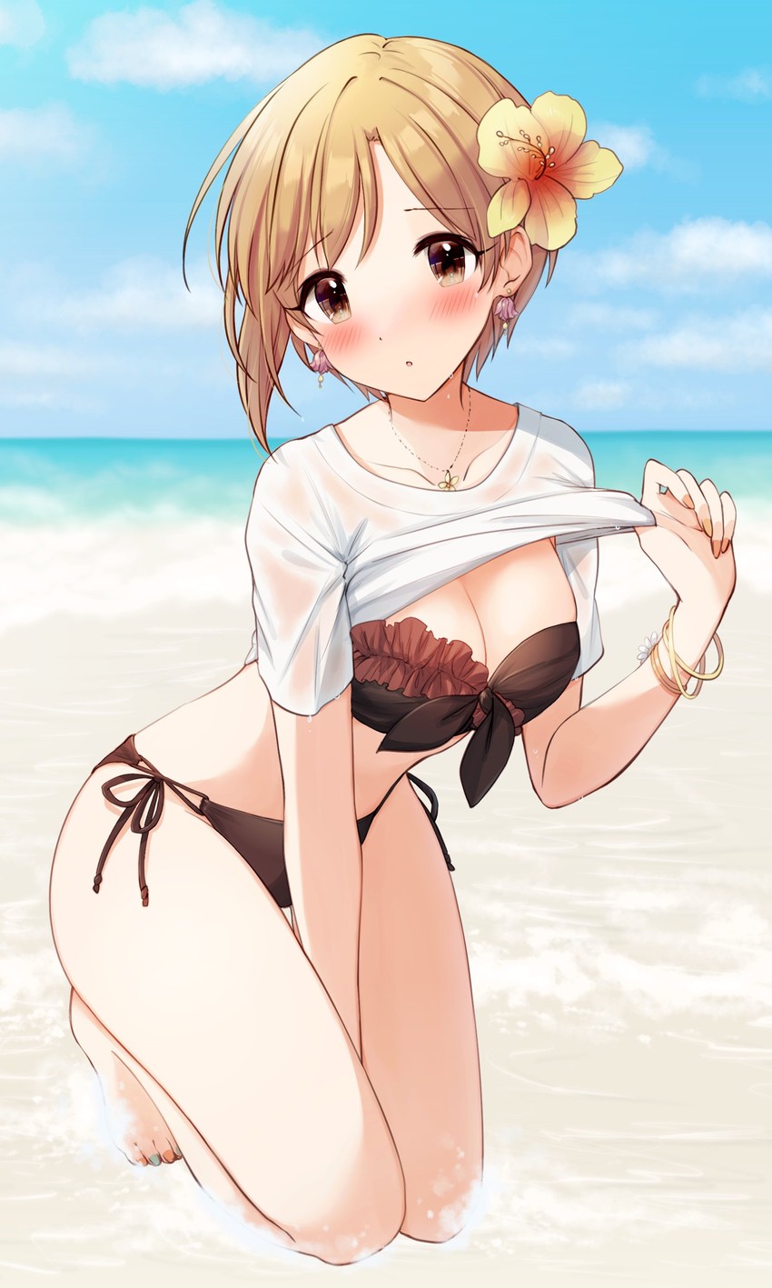 aiba yumi (idolmaster and 1 more) drawn by neru5