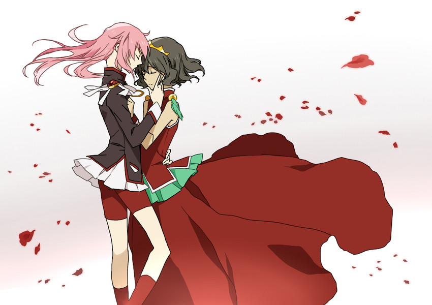 kirino ranmaru, tenjou utena, shindou takuto, and himemiya anthy (inazuma eleven and 2 more) drawn by catgirl0926
