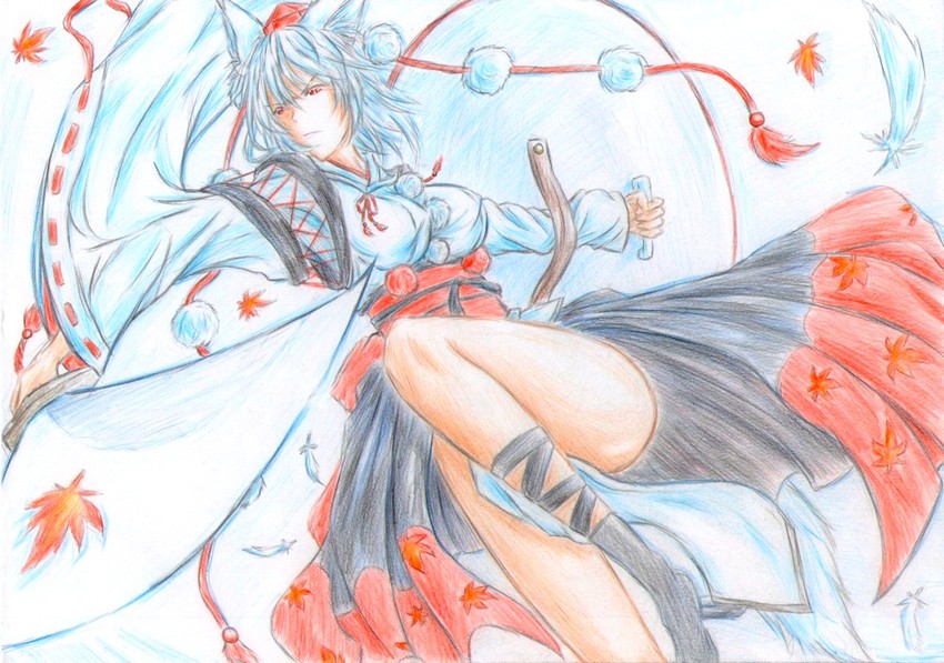inubashiri momiji (touhou) drawn by you_(esparda)