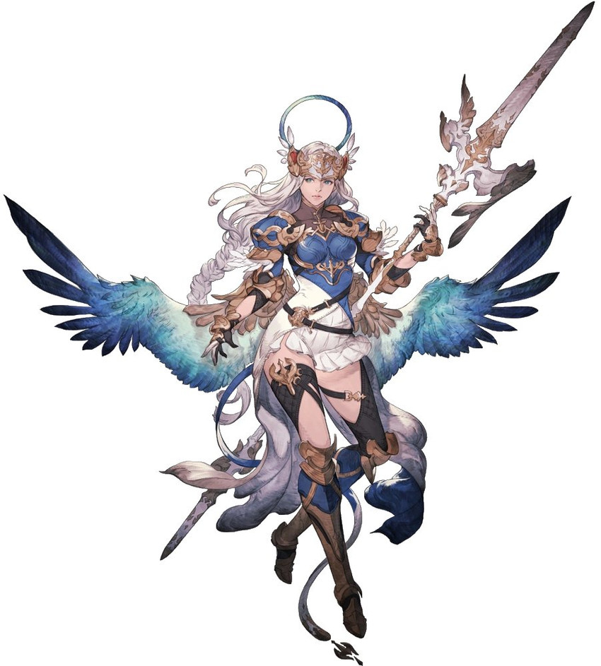 lenneth valkyrie (valkyrie profile) drawn by v8