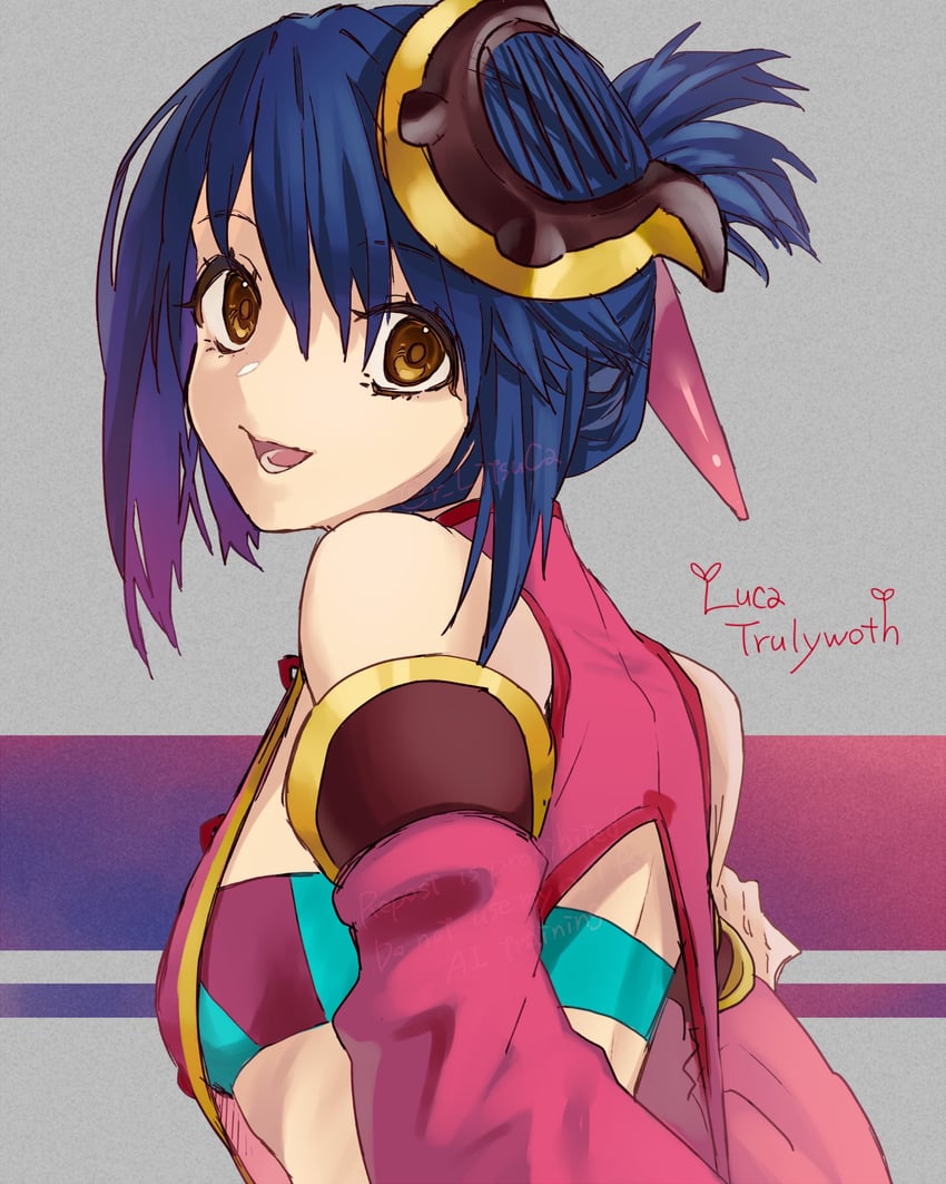 luca truelywaath (ar tonelico and 1 more) drawn by ritsu_(r_litsuca)