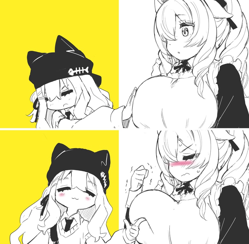 kipfel and milltina (original and 1 more) drawn by musigyouza