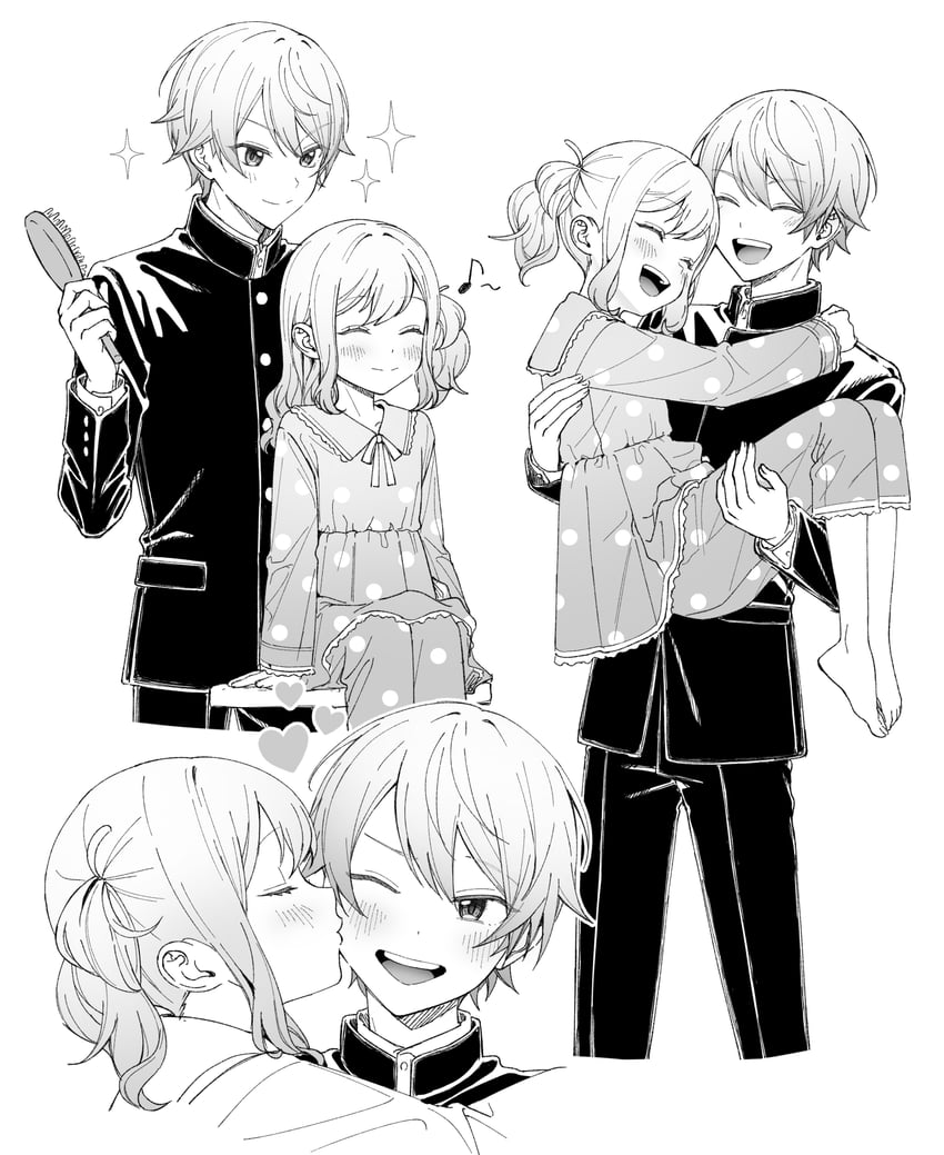 tenma tsukasa and tenma saki (project sekai) drawn by 2_(tsvf3235)