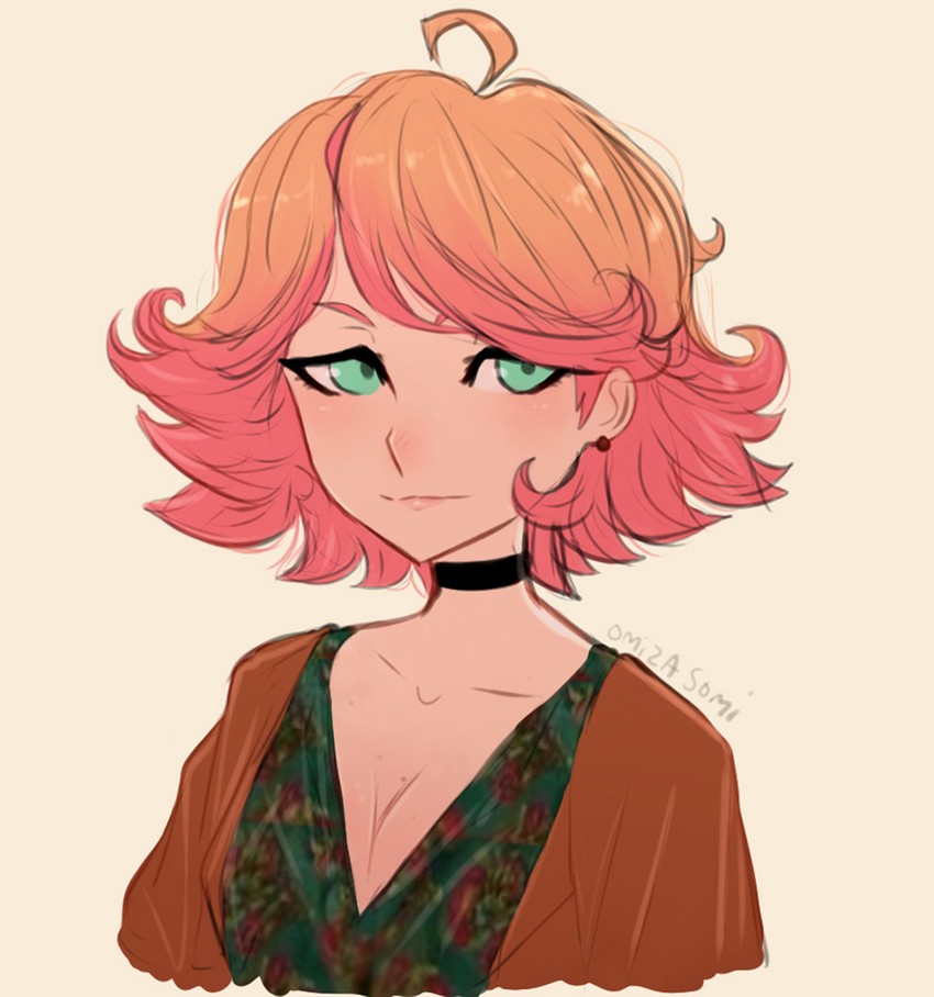 amanda o'neill (little witch academia) drawn by omiza_somi