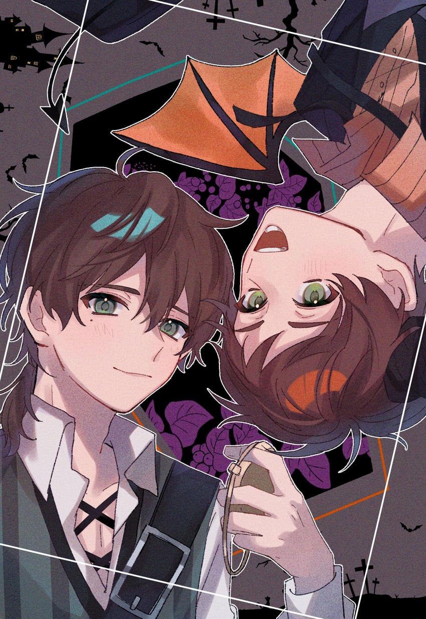 spain and portugal (axis powers hetalia) drawn by a_00_7s