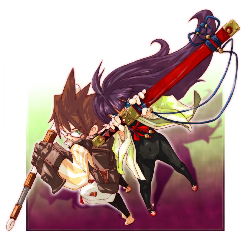 samurai, ran, healer, and kevin (7th dragon) drawn by epheel