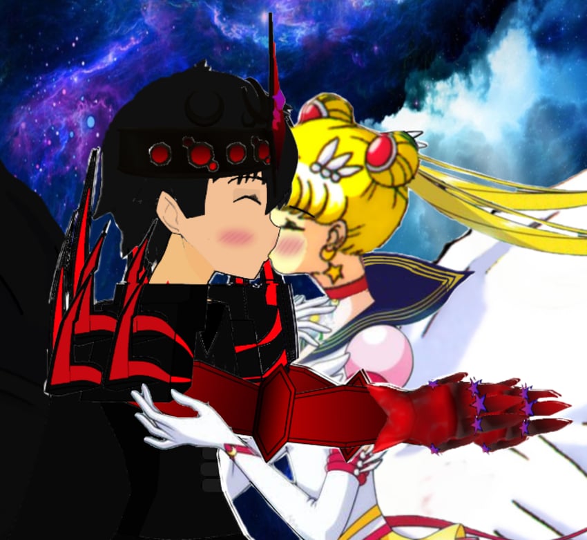 tsukino usagi, sailor moon, and eternal sailor moon (bishoujo senshi sailor moon and 1 more) drawn by raul2007