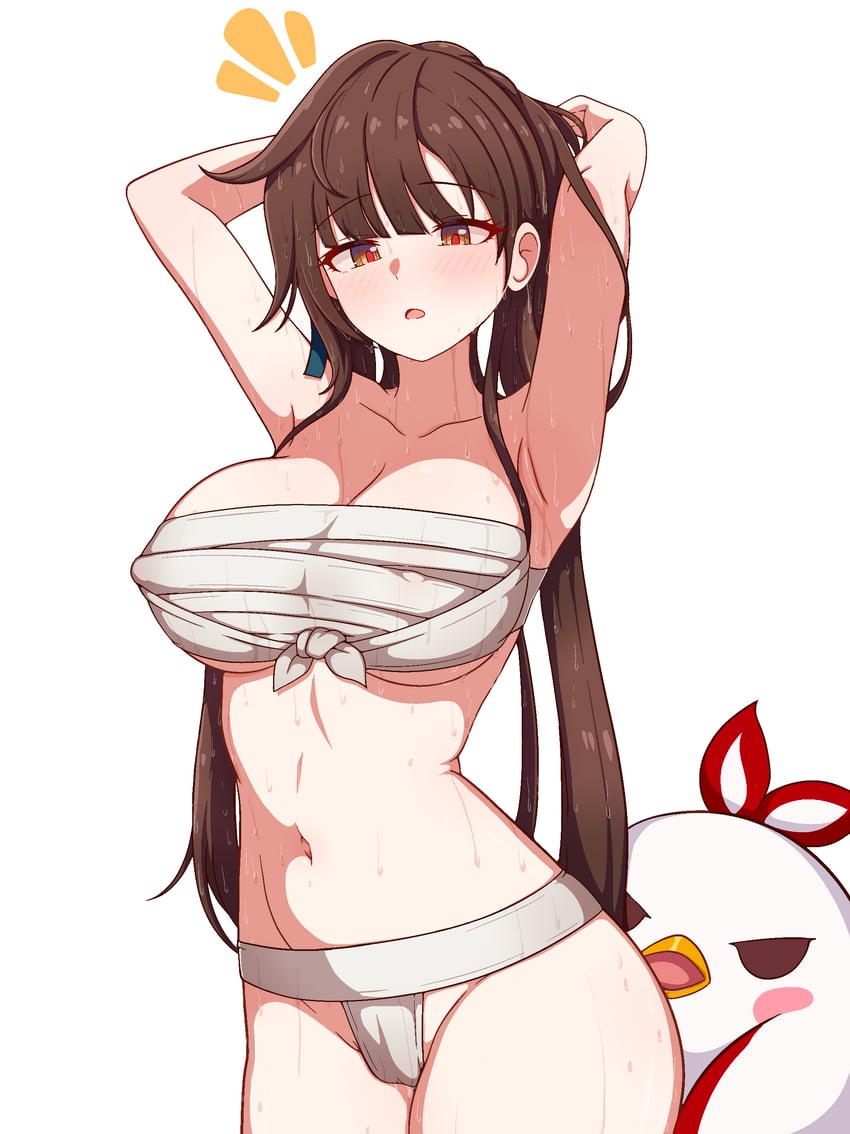 jingwei and li sushang (honkai and 1 more) drawn by milliani