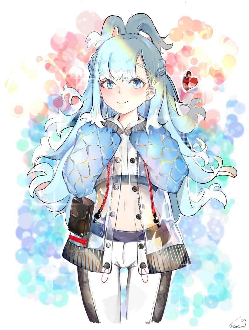 kobo kanaeru (hololive and 1 more) drawn by seanliao1998