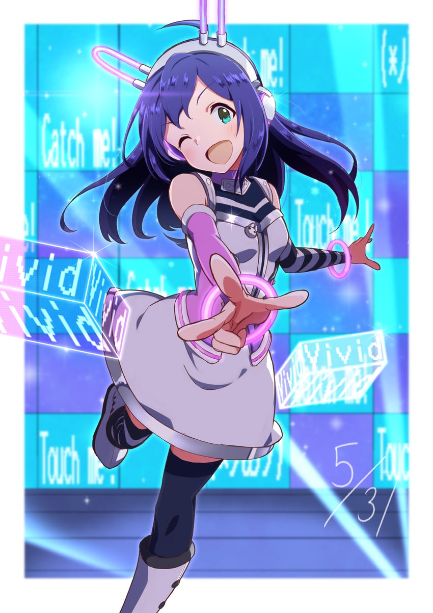 mochizuki anna (idolmaster and 2 more) drawn by gen_(renoir1124)