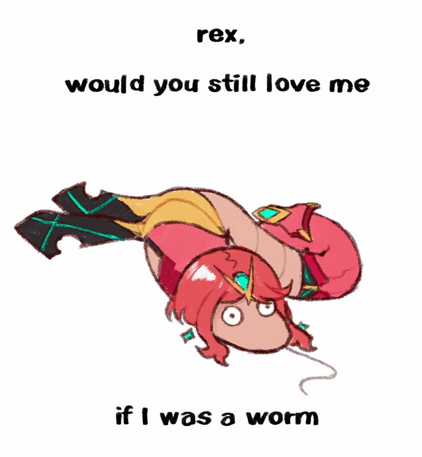 pyra (xenoblade chronicles and 1 more) drawn by kari_miel
