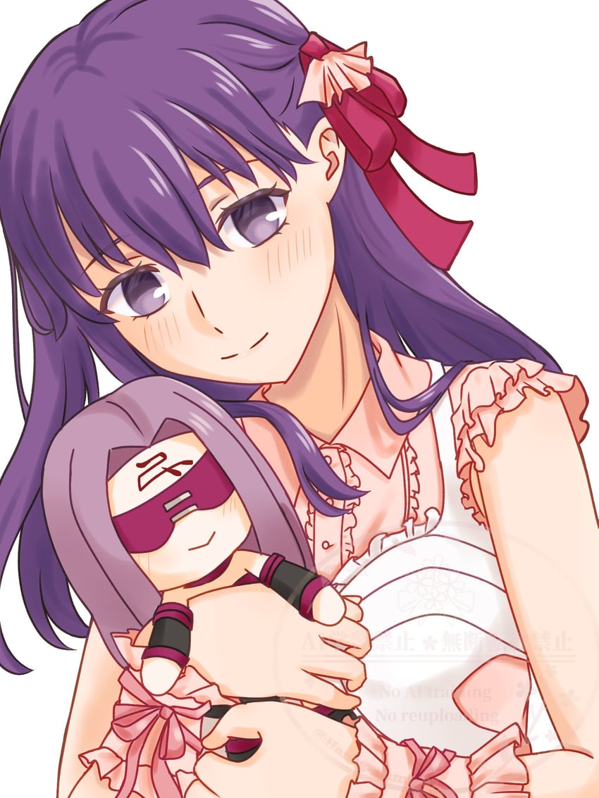 matou sakura and medusa (fate and 1 more) drawn by hanagasumi_87