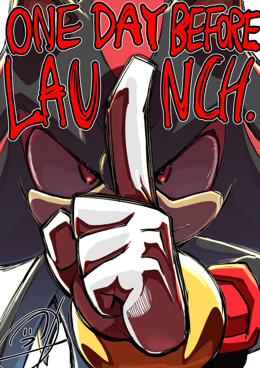 shadow the hedgehog (sonic and 1 more) drawn by pungter