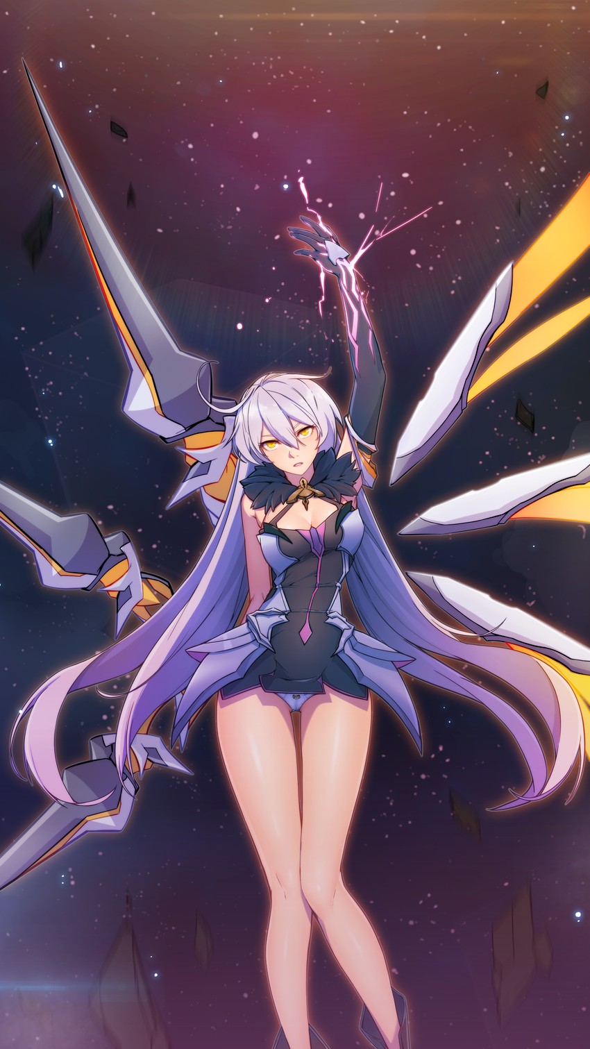 kiana kaslana (honkai and 1 more) drawn by nunvora