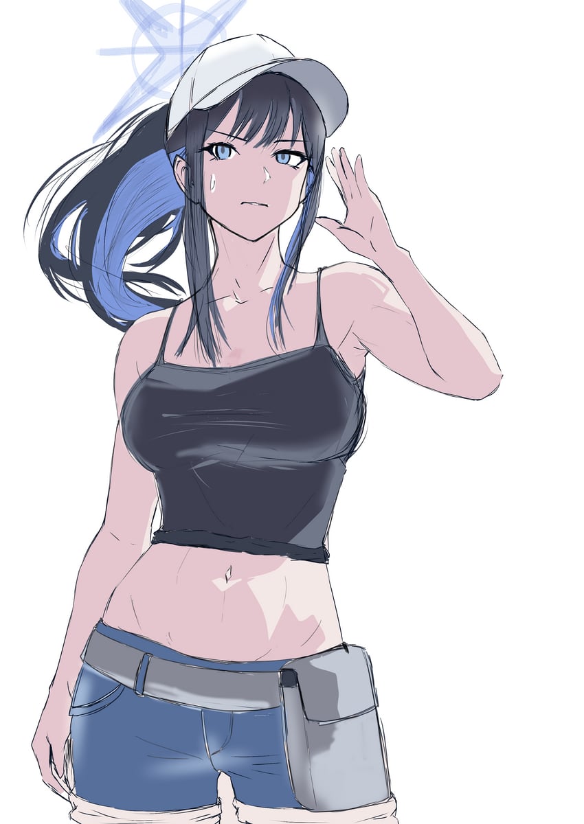 saori (blue archive) drawn by 1977_oj3