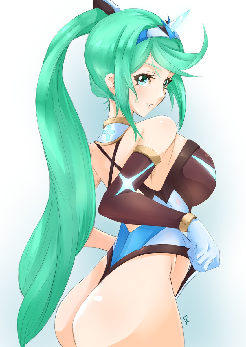 pneuma (xenoblade chronicles and 1 more) drawn by deekei