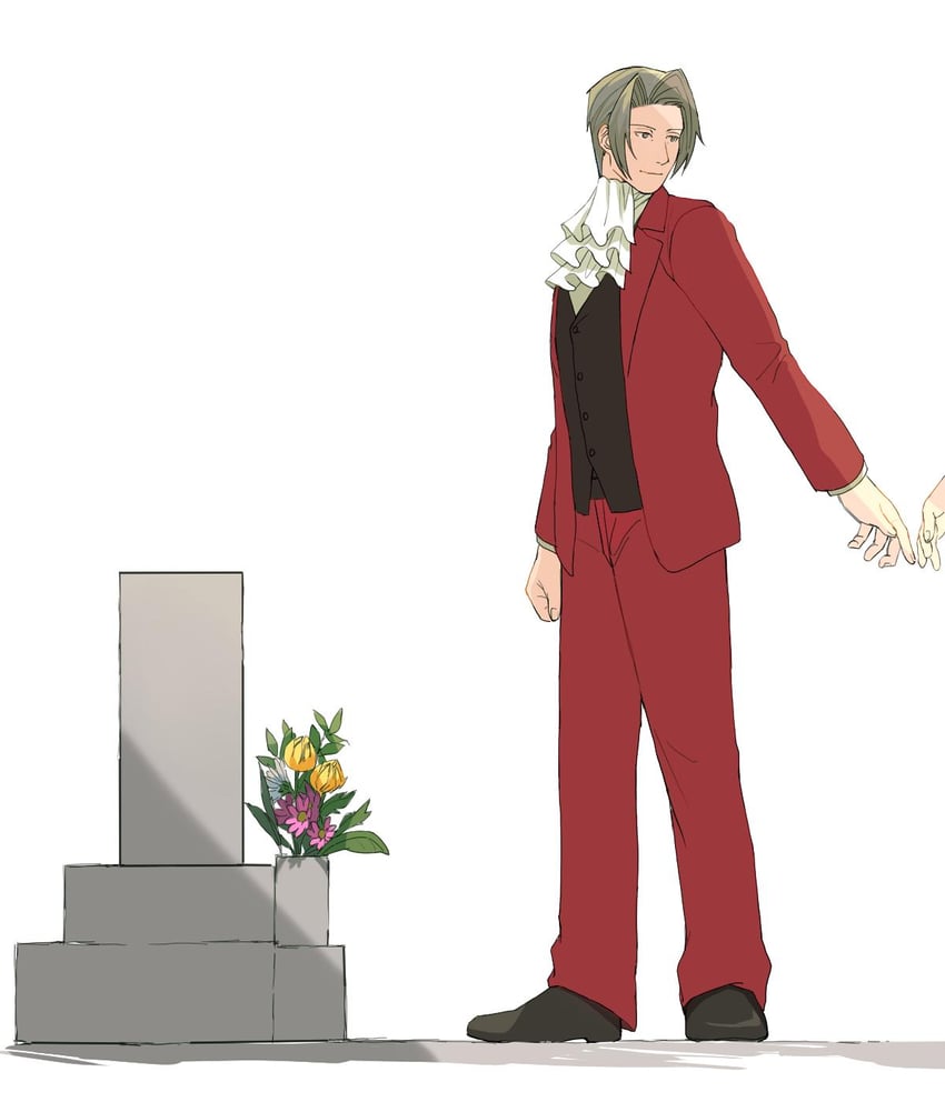 miles edgeworth and gregory edgeworth (ace attorney) drawn by hachi_goma47
