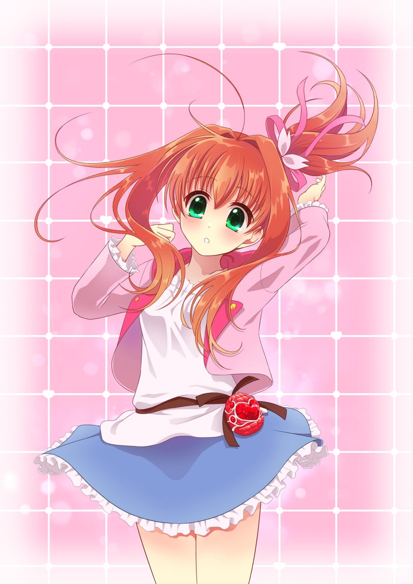 sakura akari (jewelpet and 1 more) drawn by kanesada_ryo