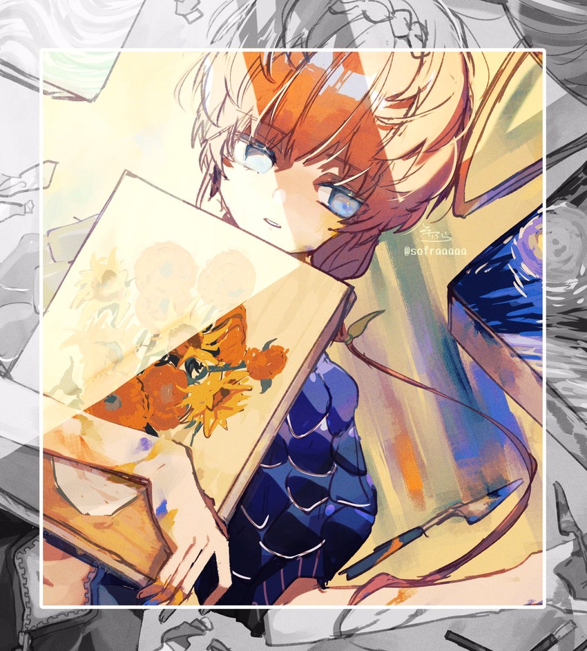 van gogh (fate and 2 more) drawn by sofra