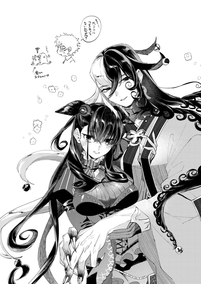 fujimaru ritsuka, ashiya douman, and murasaki shikibu (fate and 1 more) drawn by danbara11