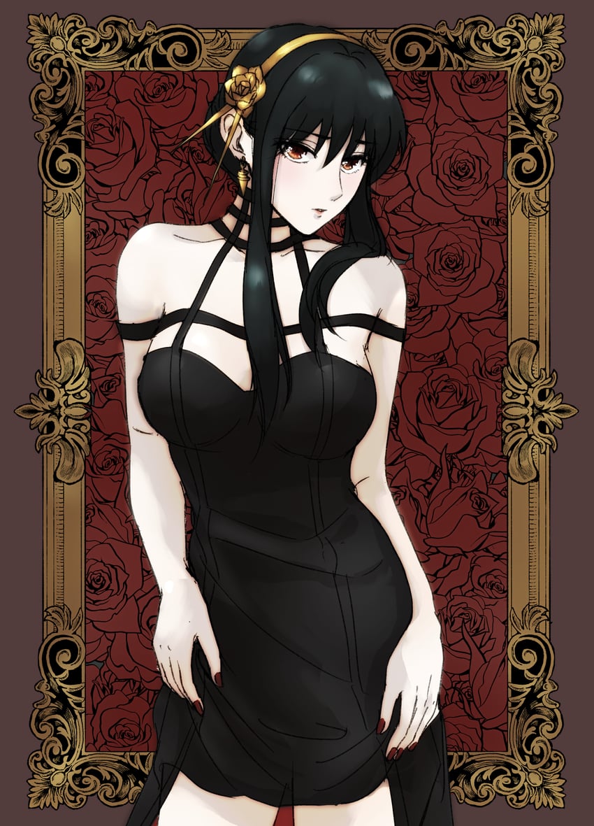 yor briar (spy x family) drawn by tama_._kogifu