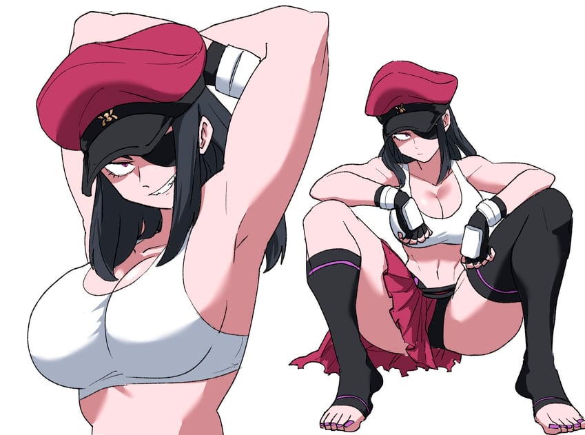 han juri (street fighter and 1 more) drawn by nasu_(ilo_a5)