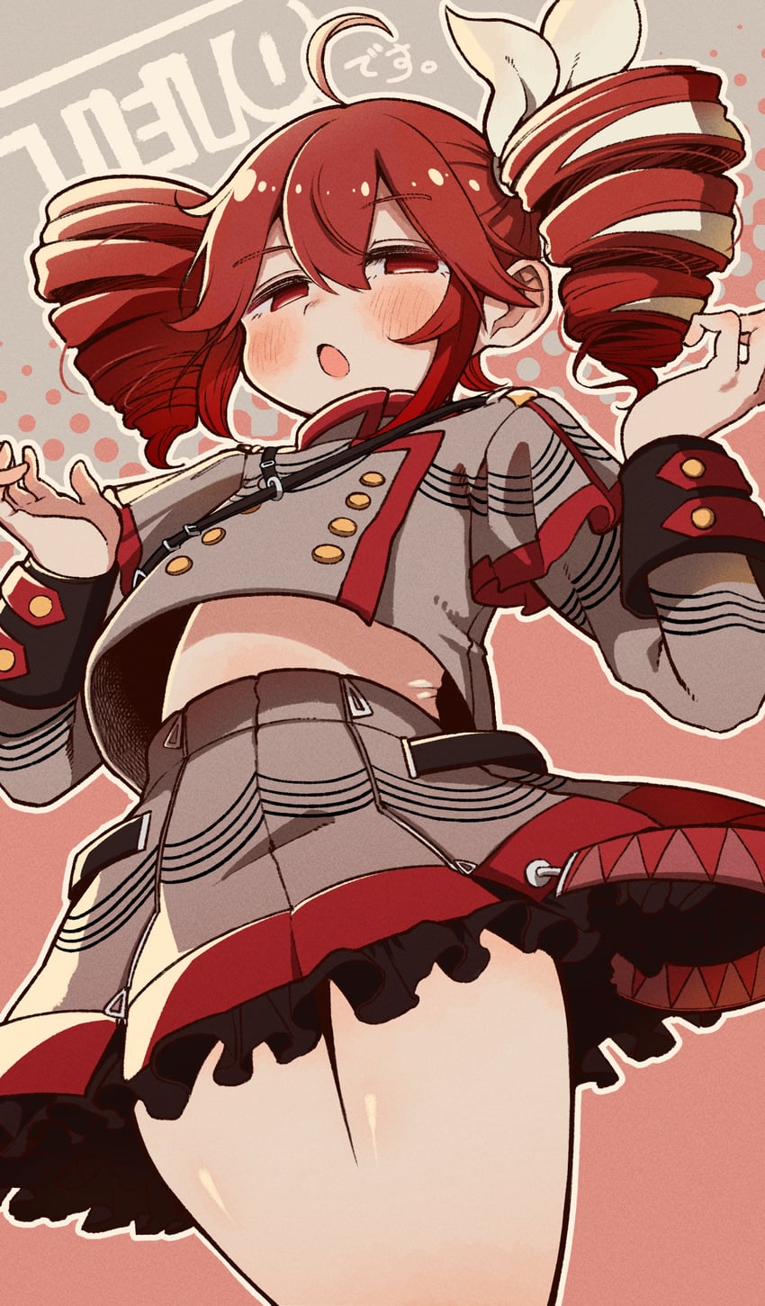 kasane teto (utau and 1 more) drawn by igarashi_yuusuke_(wabisabi_buriki)