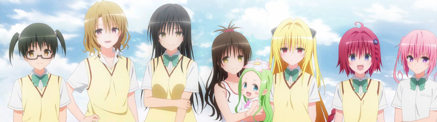 konjiki no yami, yuuki mikan, kotegawa yui, nana asta deviluke, kurosaki mea, and 3 more (to love-ru and 1 more)